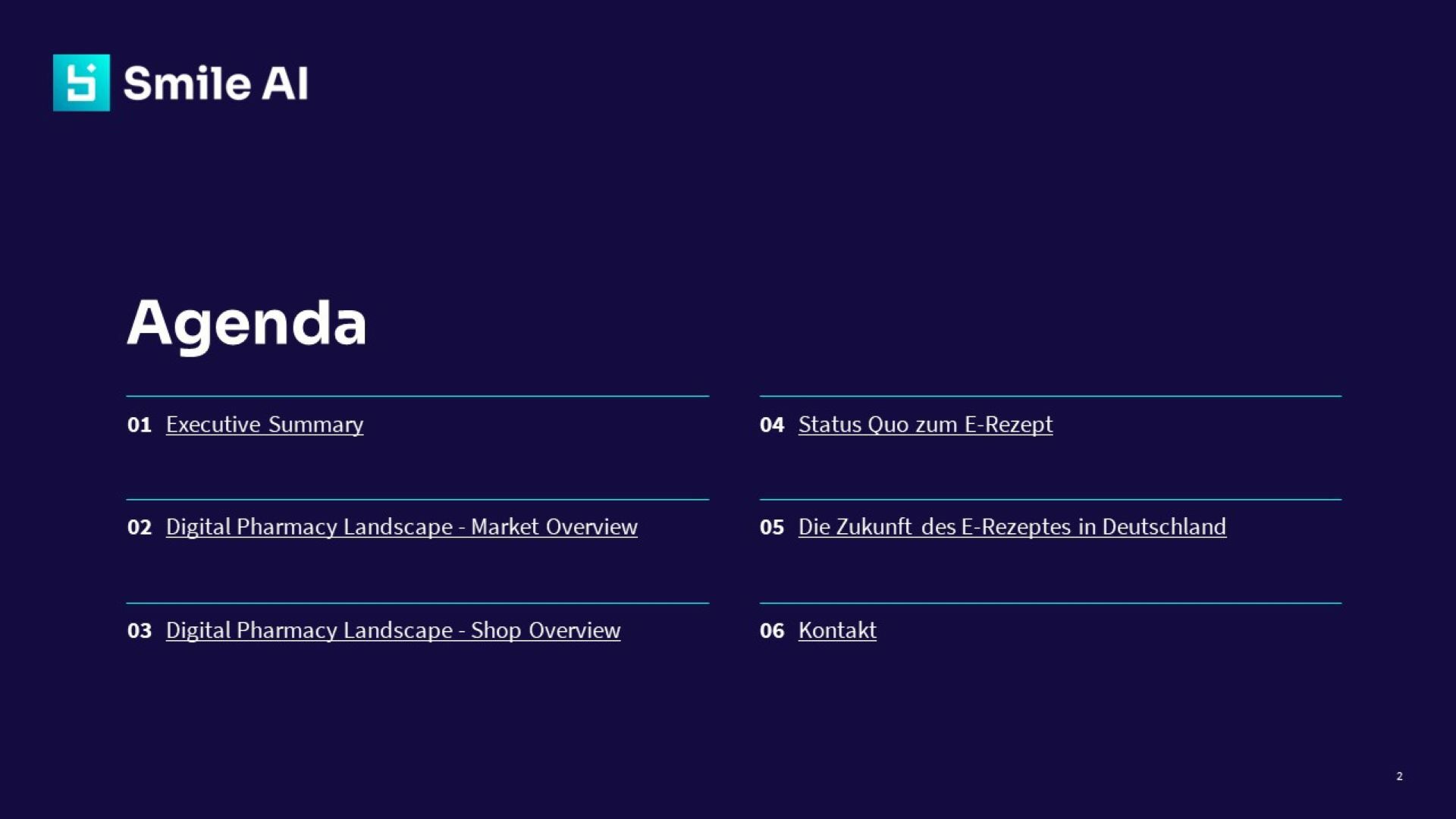 Digital Pharmacy Landscape und E Rezept Studie 2