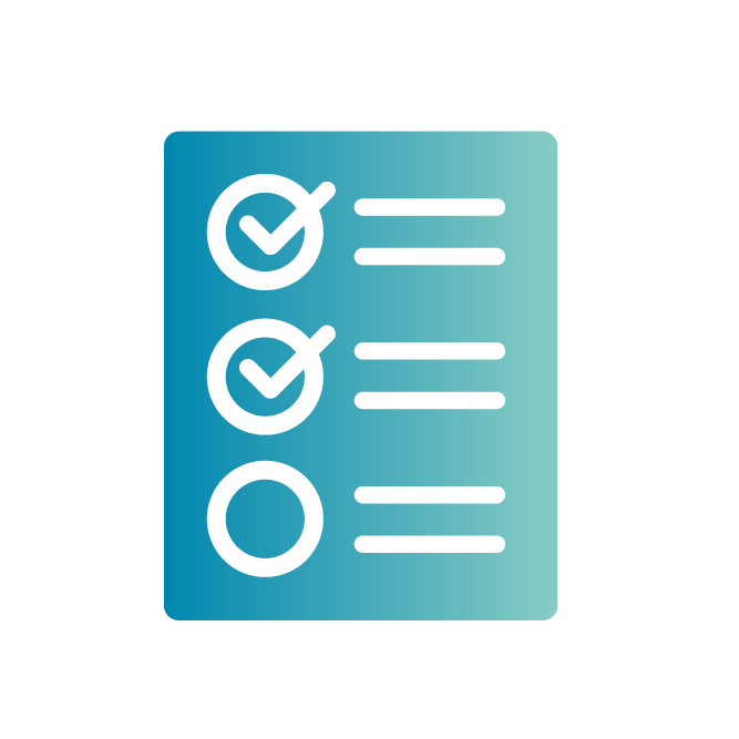 Smileai icon check illustrativ negativ