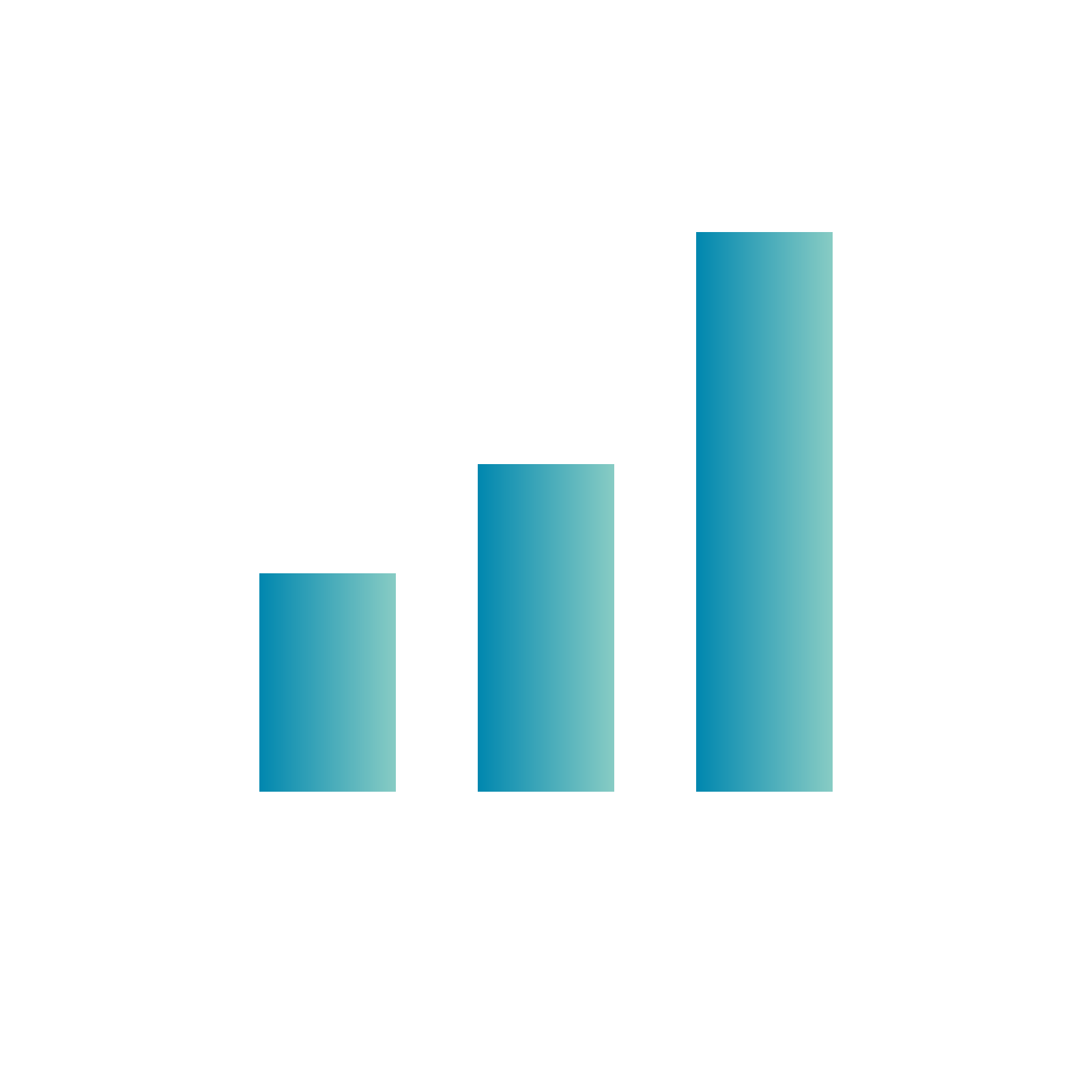 Smileai icon diagramm illustrativ negativ